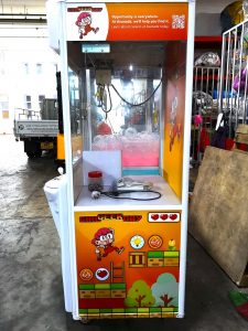 Customised Branding on Claw Machine 1 Customised Branding on Claw Machine 1