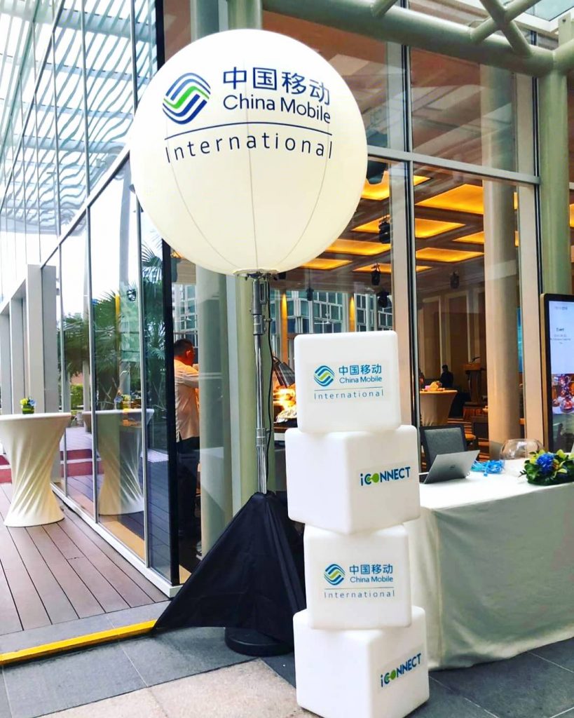 Lighted Tripod Balloon Stand singapore 50