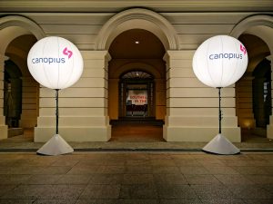Lighted Advertising Balloons for Rent 1