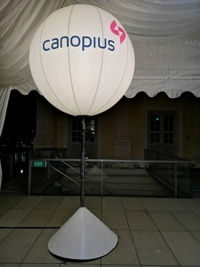 Lighted Tripod Balloon Stand singapore 55