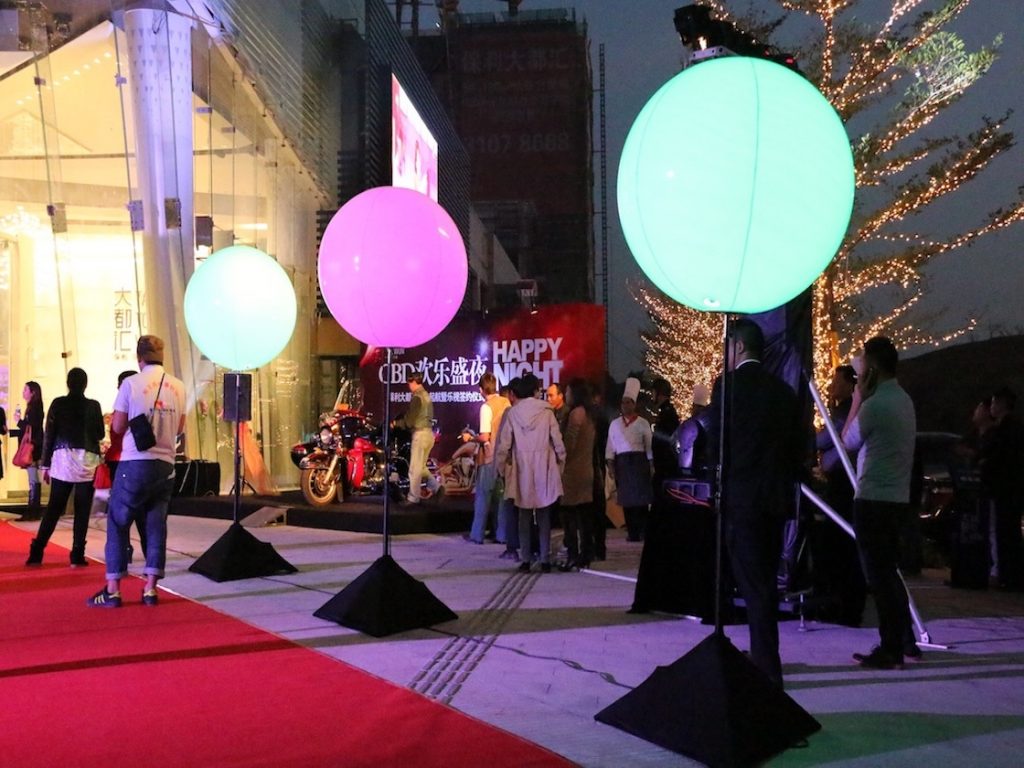 Lighted Tripod Balloon Stand singapore 30