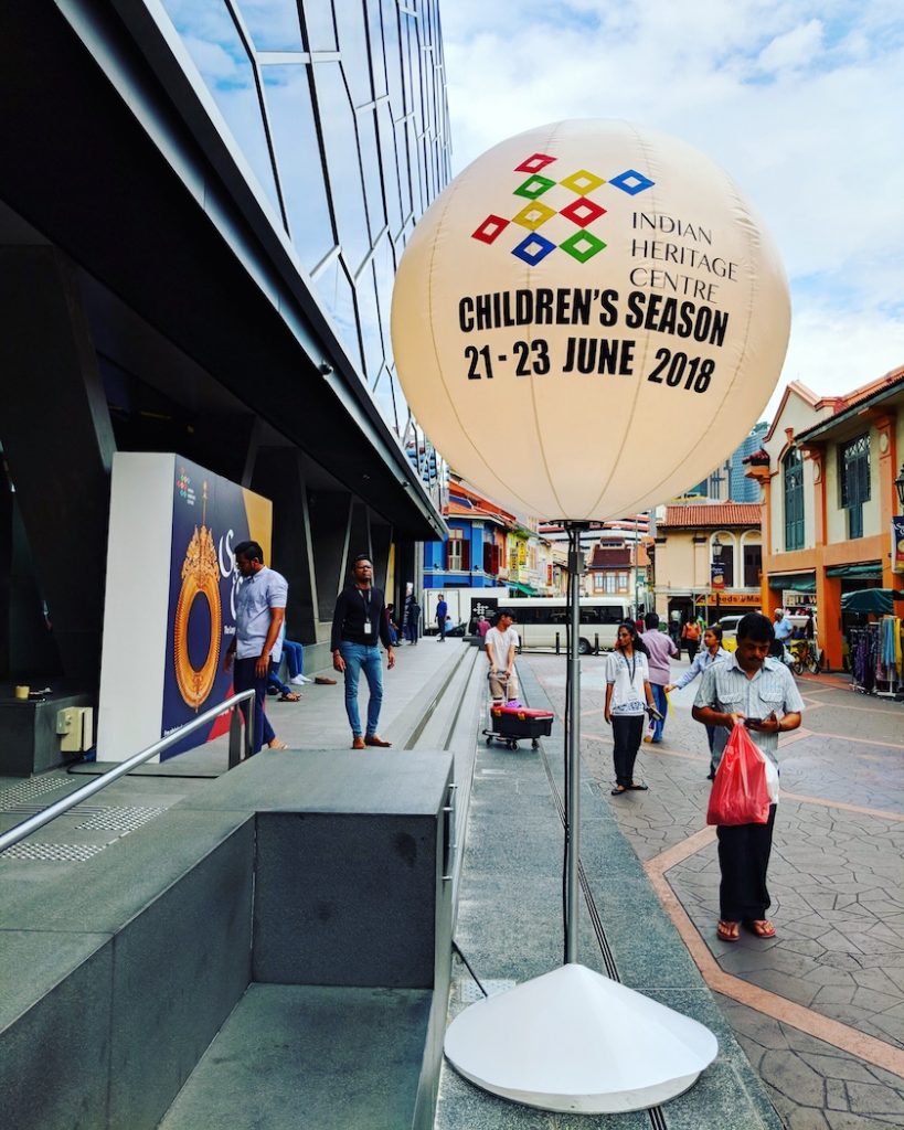 Lighted Tripod Balloon Stand singapore 67