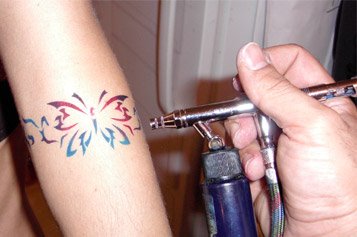 Airbrush Tattoo 2