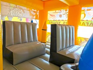 Safari Bus Bouncy Castle 1