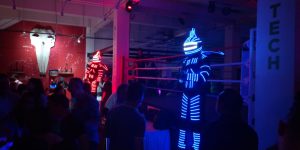 LED Stilt Walker for Hire Singapore 3