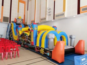 Inflatable Robot Bouncy Castle Rental 1