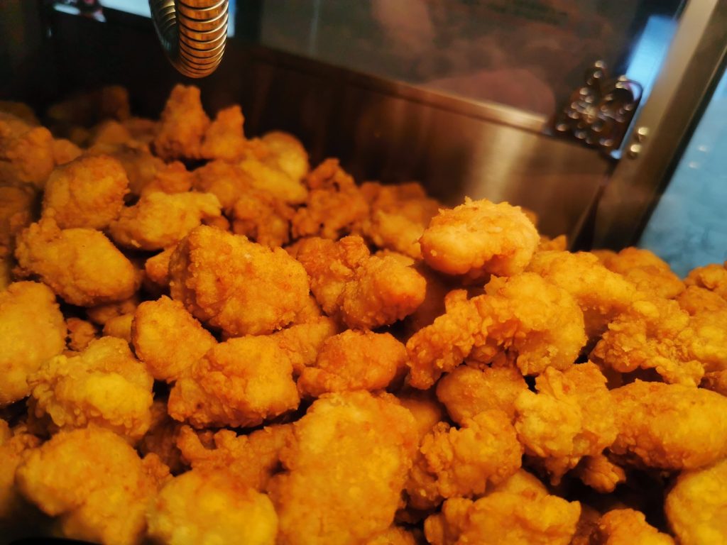 Popcorn Chicken Live Food Station