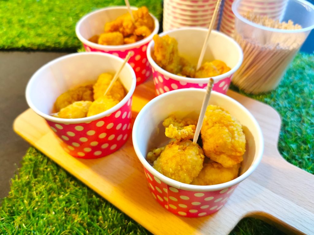 Popcorn Chicken Live Food Station