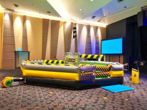 Wipe Out Inflatable Game Rental 1