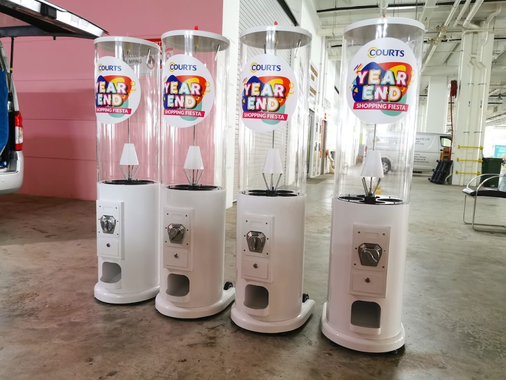 Customised Gashapon Machine Singapore 3