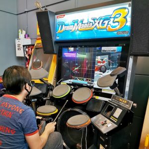 Drum mania Arcade Machine Rental Singapore 1 Drum mania Arcade Machine Rental Singapore 1