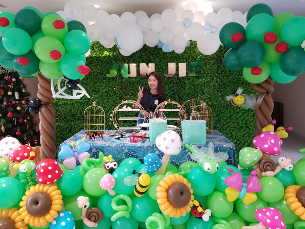 Flower Wall and Green Wall Backdrop Singapore 15