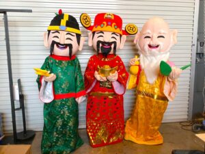 Fu Lu Shou Mascot Rental Singapore 1