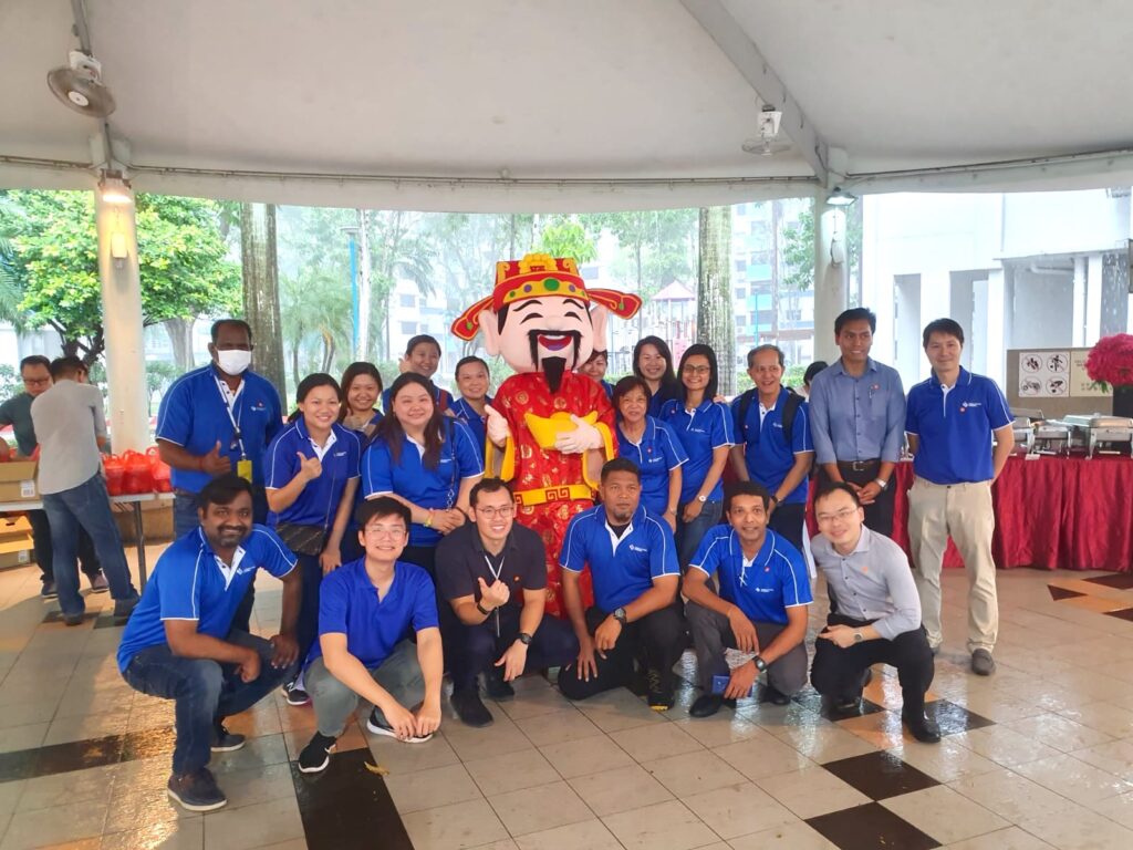 CNY God of Fortune Mascot Rental in Singapore 5