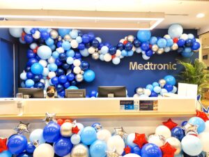 Corporate Organic Balloon Garland Decorations 1