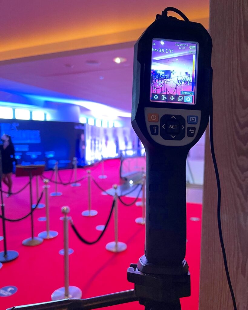 Thermal Scanner Station for Hire in Singapore