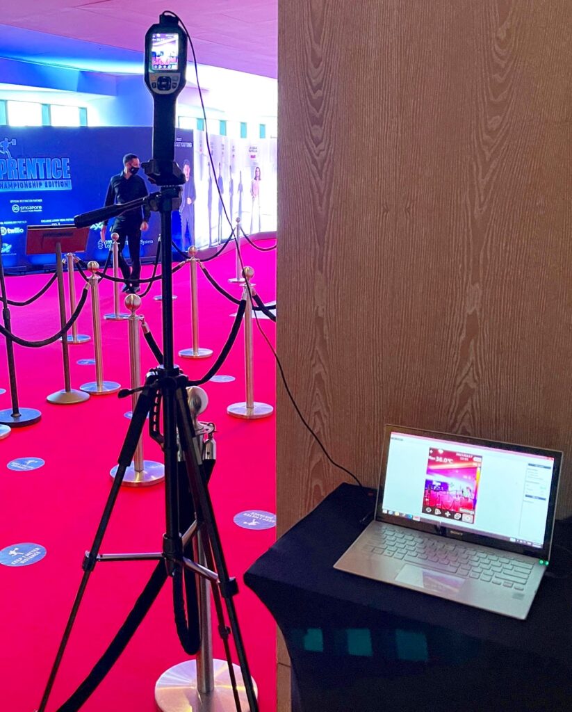 Thermal Scanner Station for Hire in Singapore 3