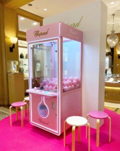 Customised Claw Machine Rental for Chopard Singapore 1