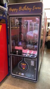 Glass Black Claw Machine Rental Singapore 1