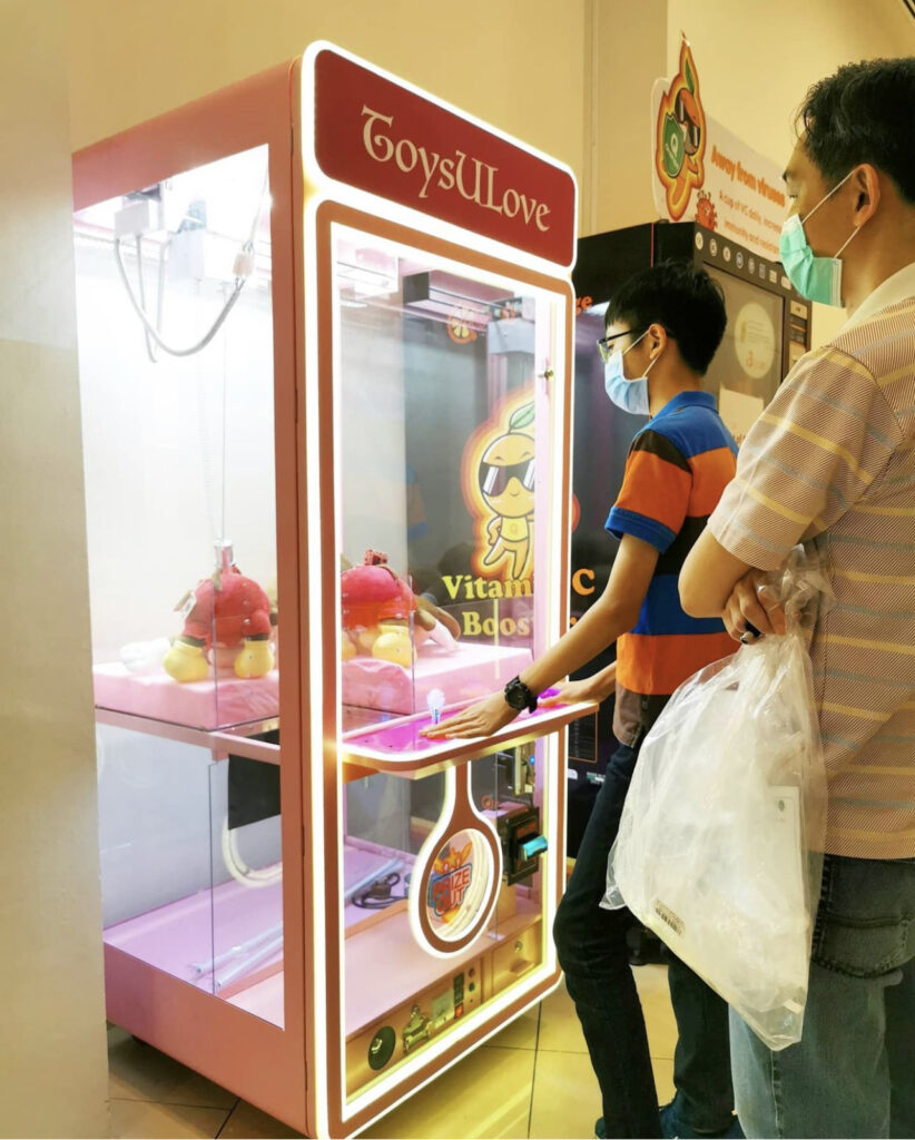 Customised Branding on Arcade Machines Rental in Singapore 4