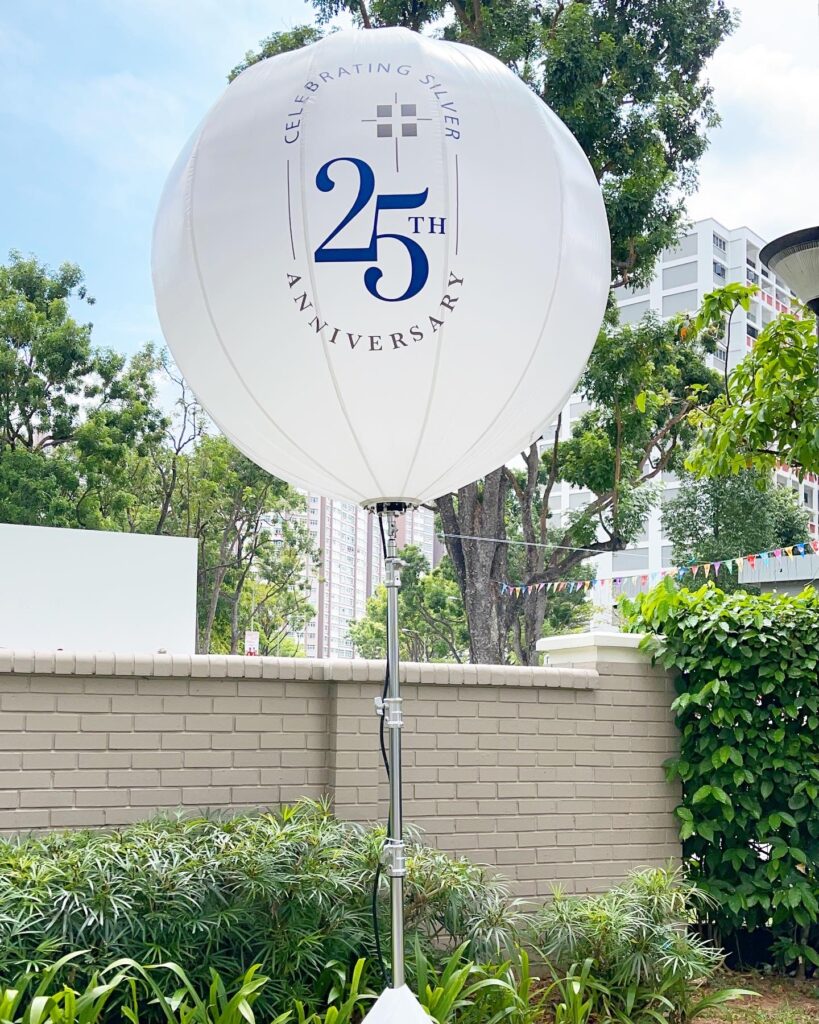Lighted Tripod Balloon Stand singapore 73