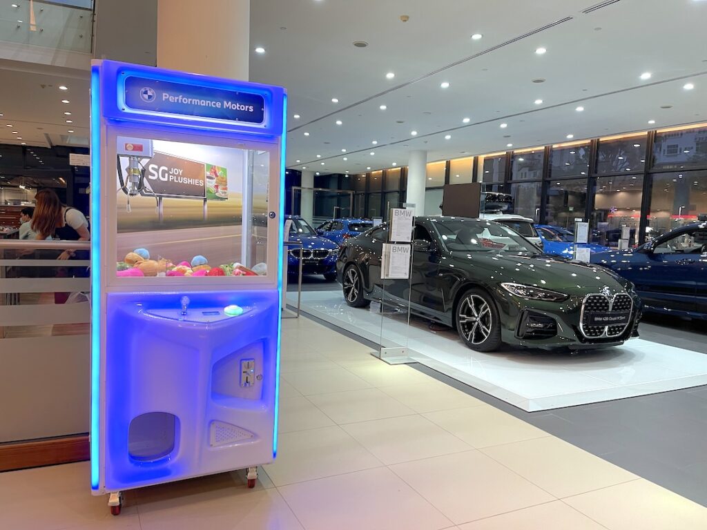 Customised Branding Claw Machine Supplier in Singapore 2