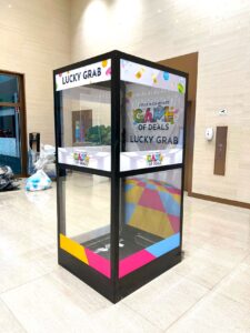Cash Grab Lucky Draw Machine Rental Singapore 1