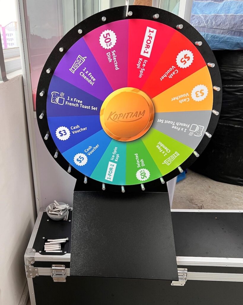 Lucky Draw Machine Rental Singapore 2