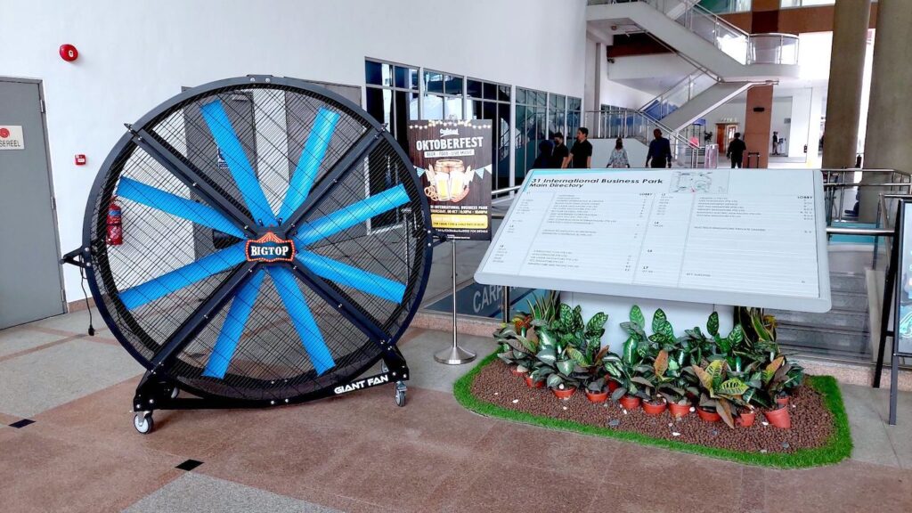 Giant Fan and Air Cooler Rental in Singapore 8