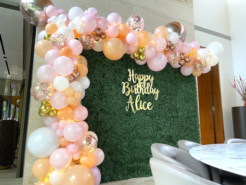 Flower Wall and Green Wall Backdrop Singapore 19