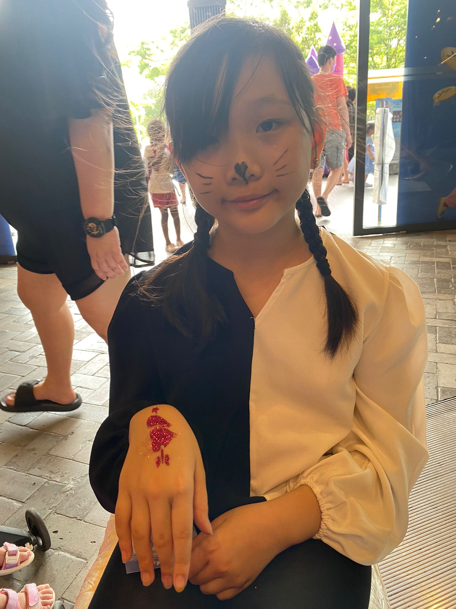 animal face painting