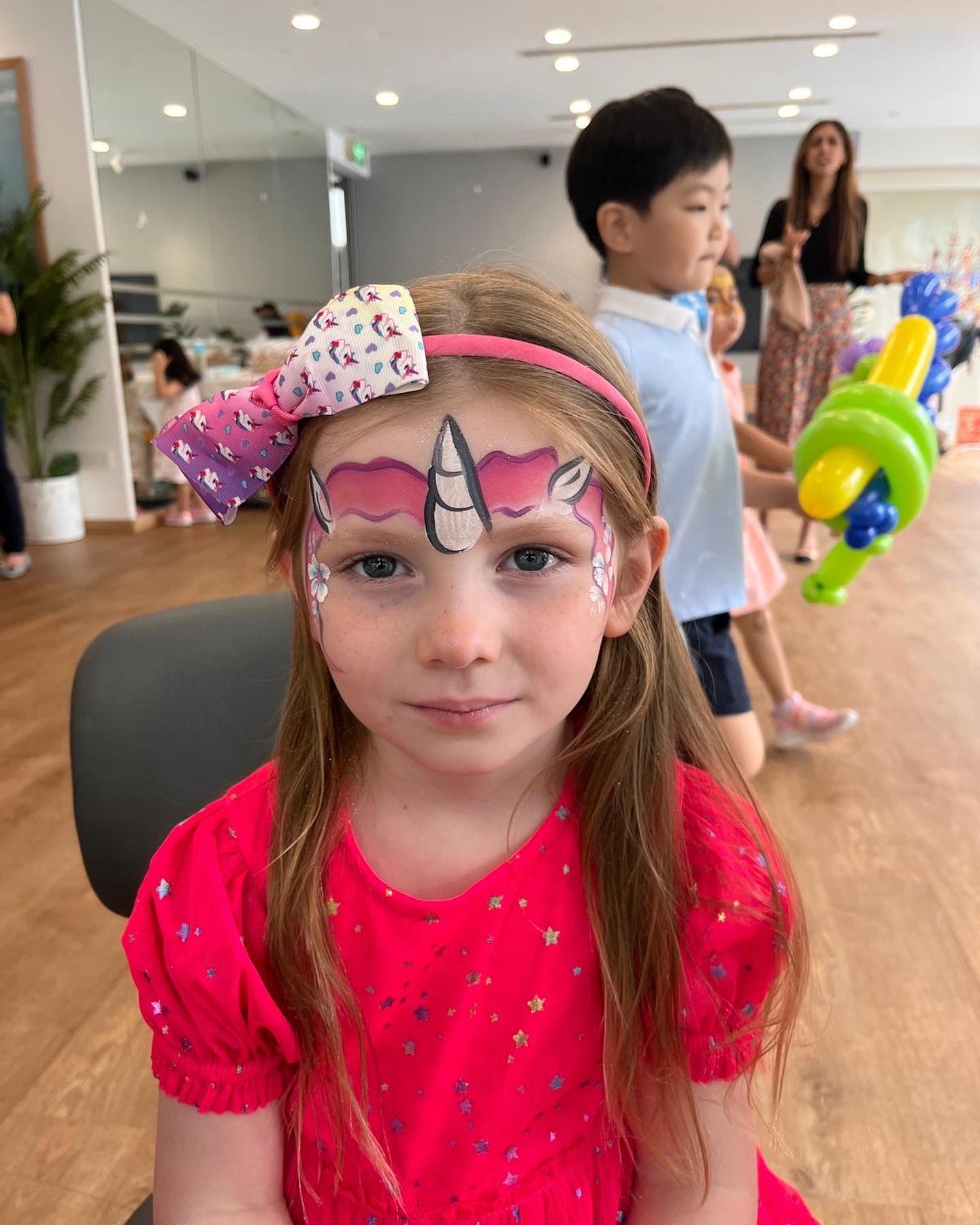 Unicorn face painting