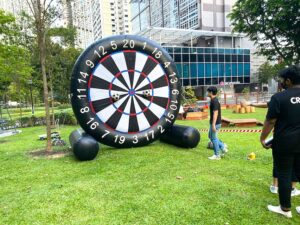 Inflatable Soccer Dart Rental 1