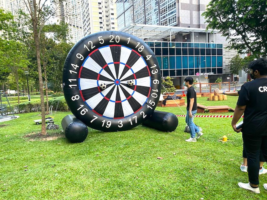 Inflatable Soccer Dart rental for your event 6