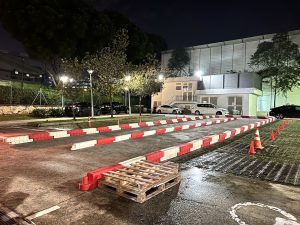 Go Kart Track in Carpark Singapore 1
