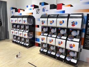 Customised Gashapon Machine in Singapore 1