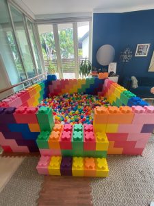 giant rainbow ball pit 1