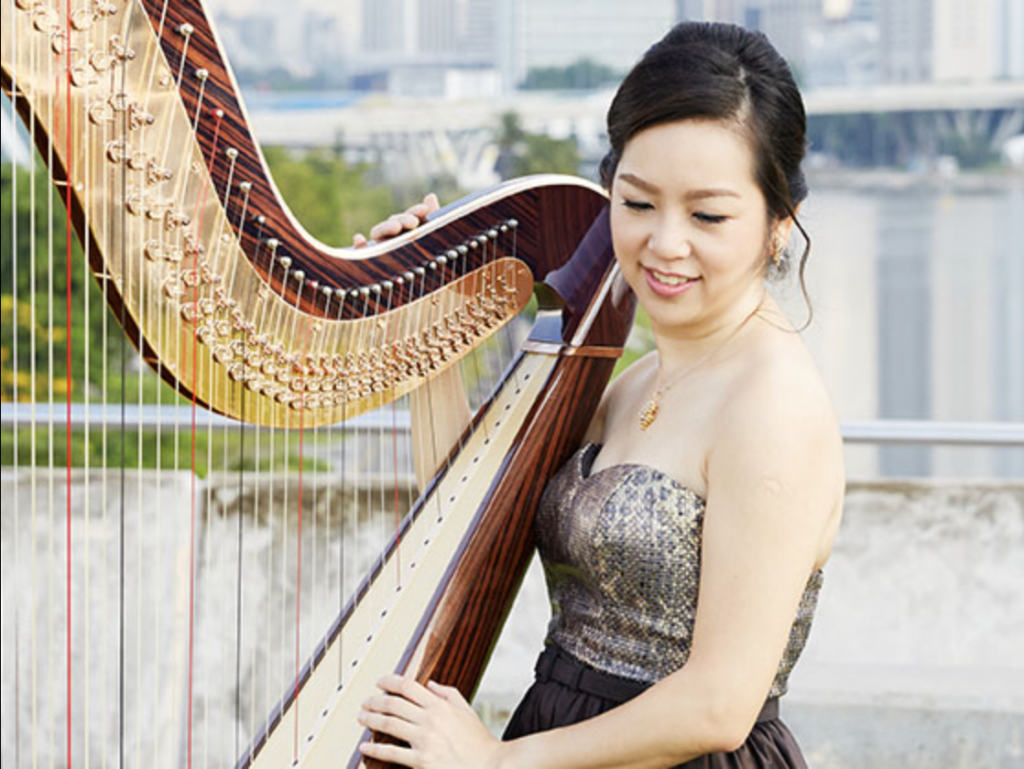 Harpist Music Performance in Singapore 3 Harpist Music Performance in Singapore 3