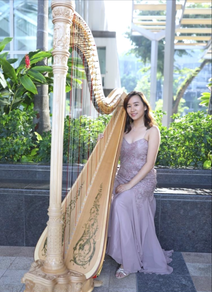 Harpist Music Performance in Singapore 5 Harpist Music Performance in Singapore 5