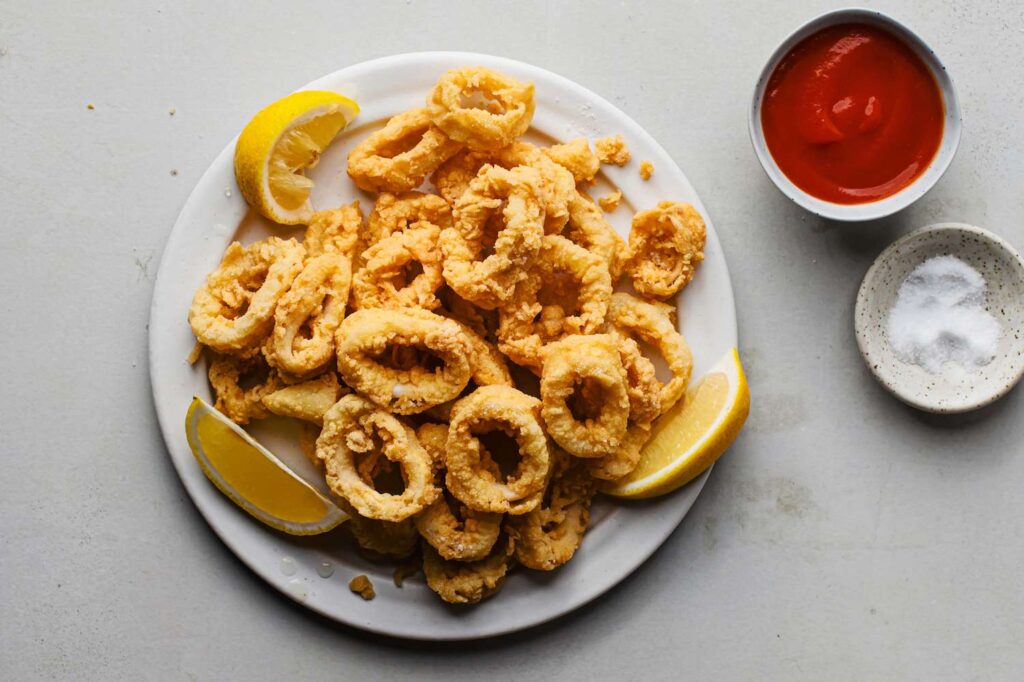 Calamari Live food station 1