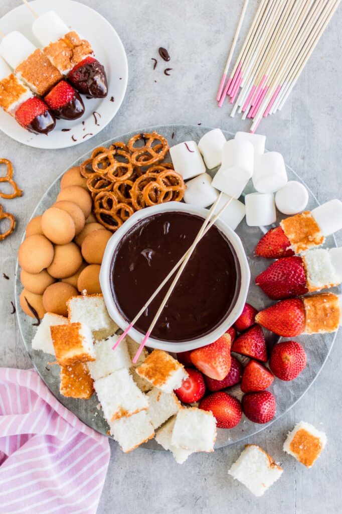 Chocolate Fondue Live Station