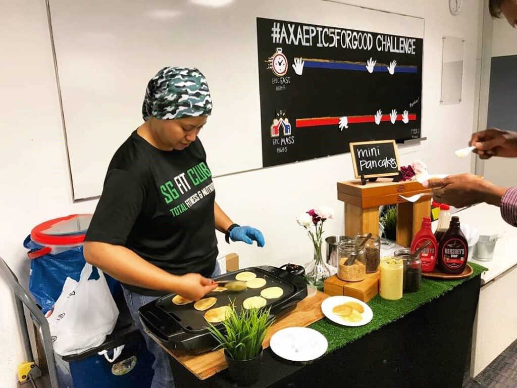 Pancake Live Food Station 5