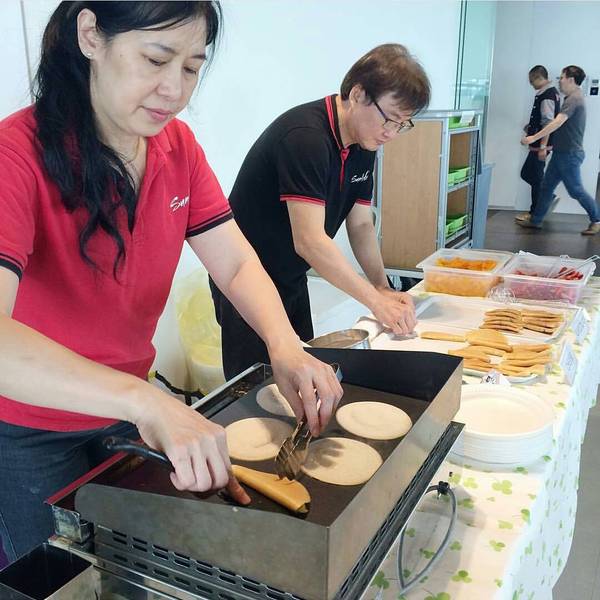 Pancake Live Food Station 4