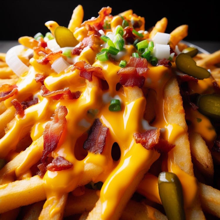 Cheese Fries Live Food Station