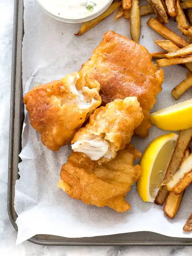 Fish and Chips Live Food Station 1