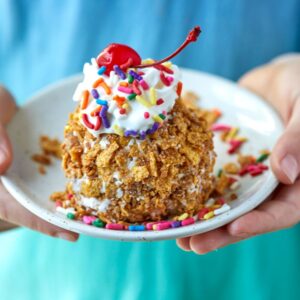 Fried Ice Cream Live Station