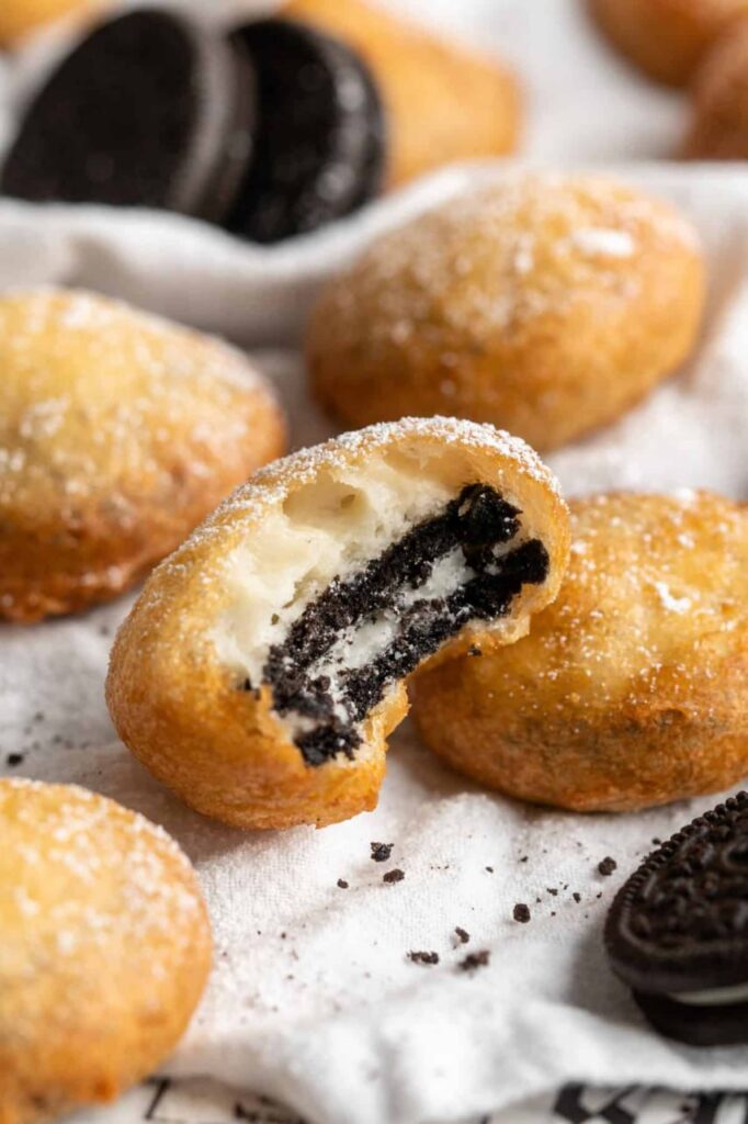Fried Oreo Live Food Station