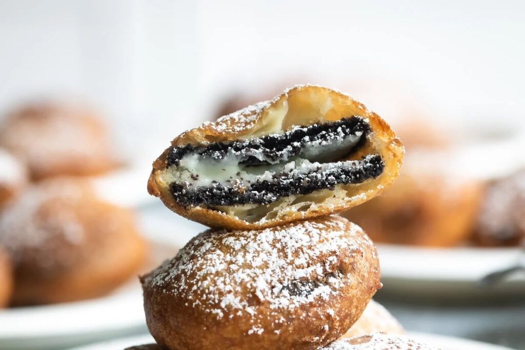 Fried Oreo Live Food Station