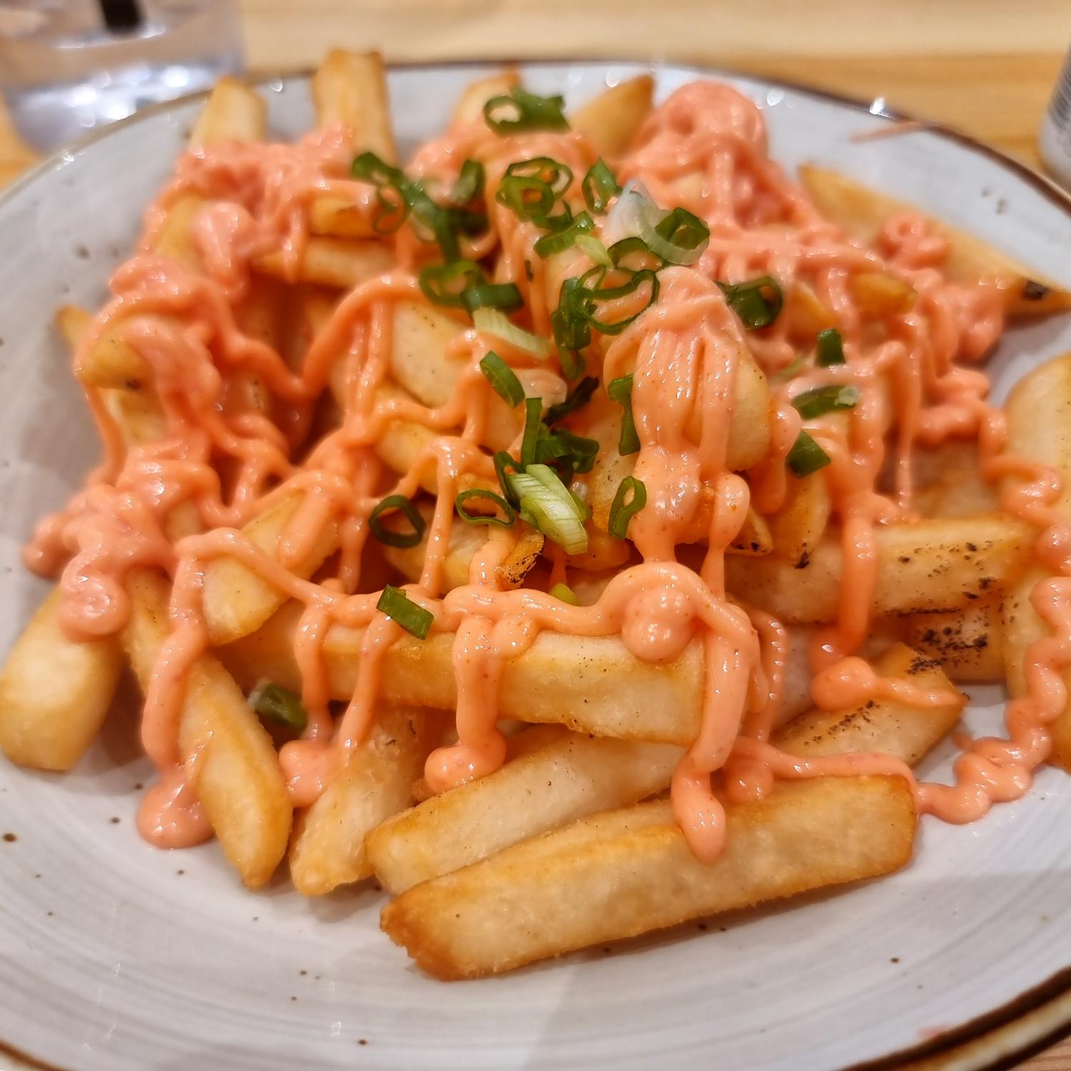 Torched Mentaiko Fries Live Food Station 1