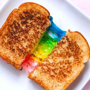 Rainbow cheese toast Live Station